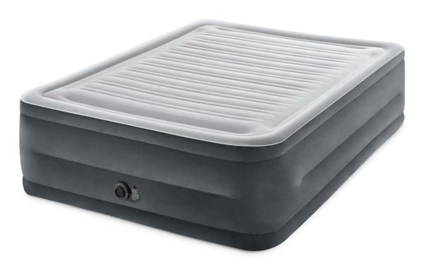 Miniatyrbillede 8 af 11: Intex DuraBeam Comfort-Plush High-Rise Dobbelt madras Lys grå Unisex