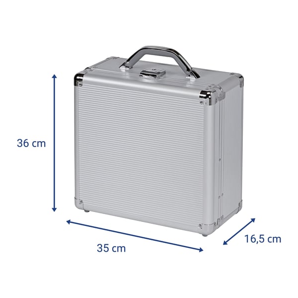MAUL 6399809 utrustningsväskor Portfölj/klassiskt fodral Silver