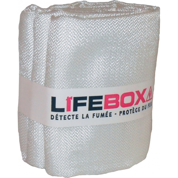 Lifebox COUV01 sammutuspeite 16,3 x 29 cm Lasikuitu