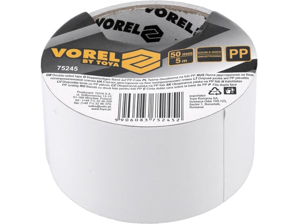 VOREL 75245 ilmastointiteippi 5 m