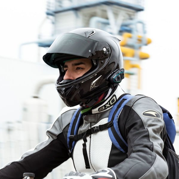 Miniatyrbillede 2 af 6: Midland BTX2 Pro S motorcykel samtaleanlæg 1200 m Sort, Blå
