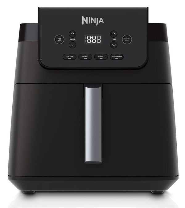 Ninja AF170EU frituregryde Enkelt 6,2 L Enkeltstående 2000 W Varmluftsteger Sort