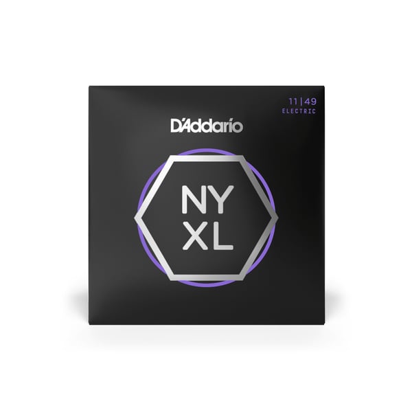 Miniatyrbillede 2 af 4: D'Addario NYXL1149 streng til musikinstrument Elektrisk 6 stk Stål Guitar