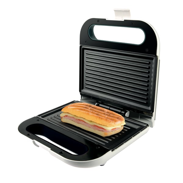 Taurus 968942000 smörgåsgrill 800 W Stål, Vit