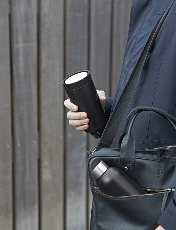Miniatyrbillede 2 af 4: Stelton To Go Click 400 ml Sort Polypropylen