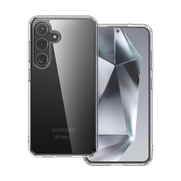 Crong Crystal Shield Skal - Samsung Galaxy S24+ Fodral (Transparent)