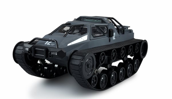 Amewi Military Police Kettenfahrzeug Grau Radio-kontrolleret (RC) model Elektrisk motor 1:12
