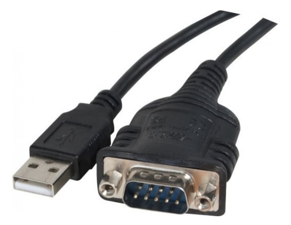 CUC Exertis Connect 040341 serielkabel Sort 1 m USB Type-A DB-9