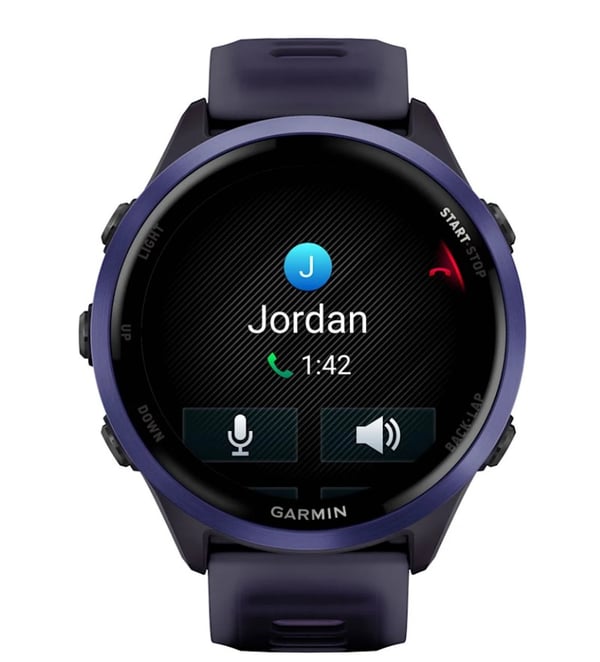Garmin Forerunner 570 3,56 cm (1.4") AMOLED 47 mm Digitaalinen 454 x 454 pikseliä Kosketusnäyttö Violetti Wi-Fi GPS (satelliitti)