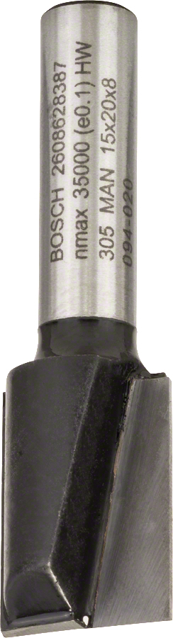 Miniatyrbild 1 av 2: Bosch 2 608 628 387 fräsar Rakfräs 1 styck