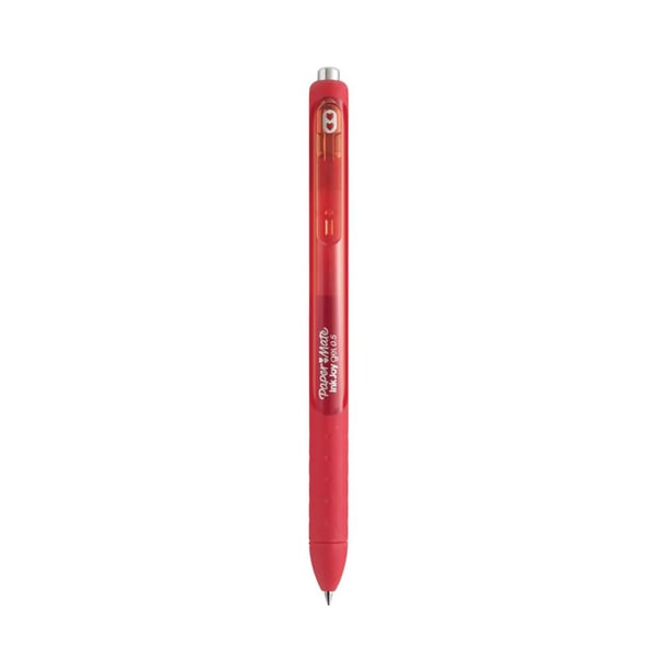 Papermate InkJoy Gel Indragbar gelpenna Röd 12 styck