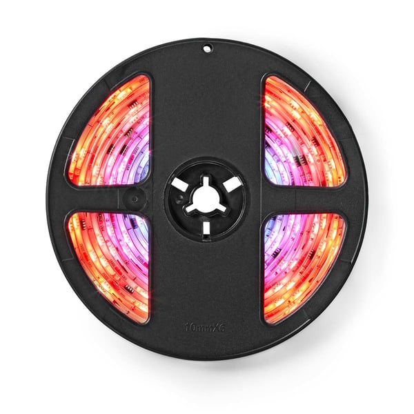 Nedis WIFILS51CRGB intelligent belysning Intelligent strimmellys Wi-Fi
