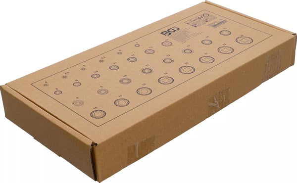 BGS technic Tool Tray 1/3: Sockets 12-point pistorasia