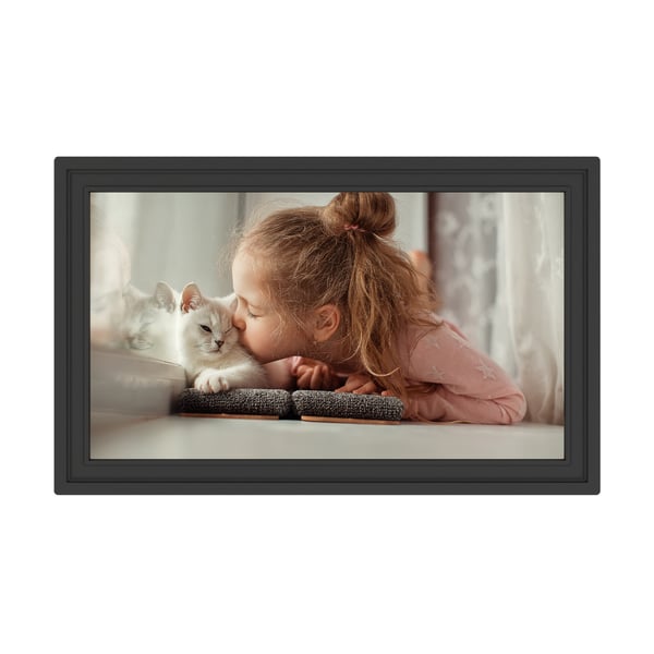 Miniatyrbillede 1 af 2: Thomson F15 digital fotoramme Sort 39,6 cm (15.6") Berøringsskærm Wi-Fi