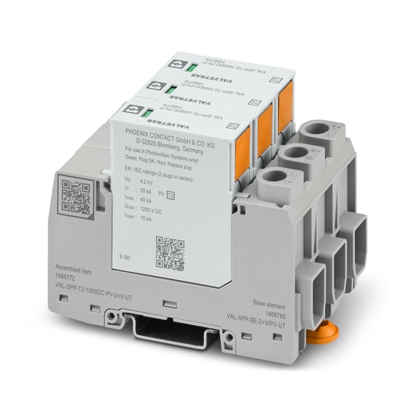 Phoenix Contact VAL-SPP-T2-1000DC-PV-2+V-UT riviliitin