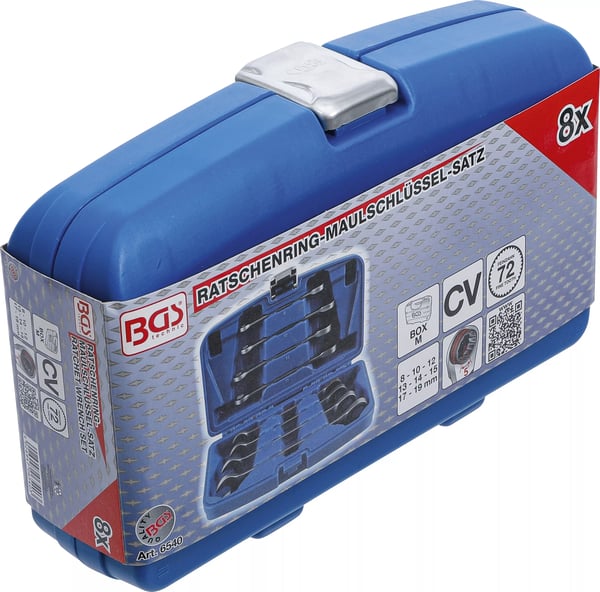 Miniatyrbild 5 av 6: BGS technic Ratchet Combination Wrench Set