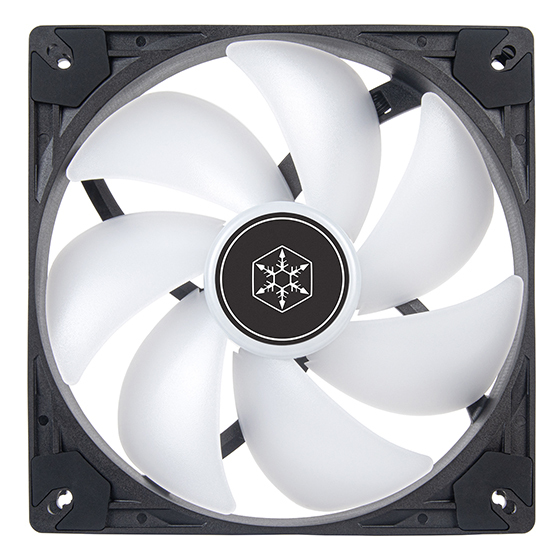 Silverstone VISTA 140 ARGB Bundkort Ventilator 14 cm Sort 1 stk