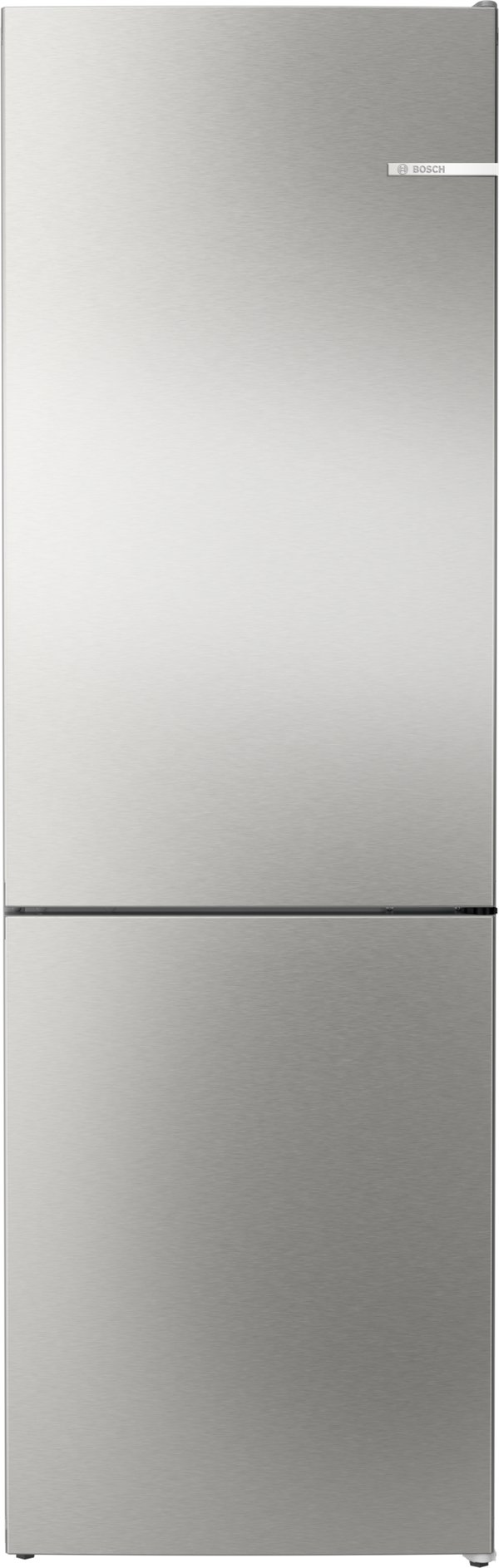 Bosch Serie 4 KGN362IDF køle-/fryseskab Fritstående 321 L Rustfrit stål