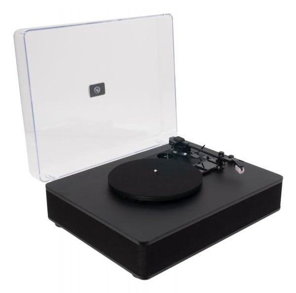 Fonestar VINYL-25AMP grammofoner Remdriven skivtallrik Svart Helautomatisk