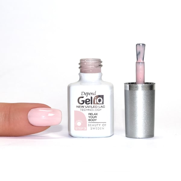 Depend Gel iQ Nagellack 5 ml Rosa Skir