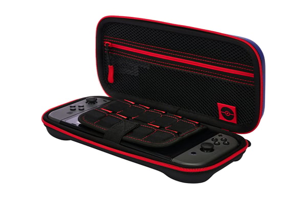 PowerA NSCS0055-01 transportabel spillekonsol etui Hårdt etui Nintendo Blå, Gul