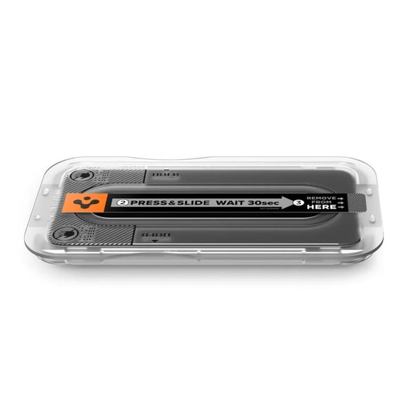 Spigen Glas.tR EZ Fit Pro Genomskinligt skärmskydd Samsung 2 styck