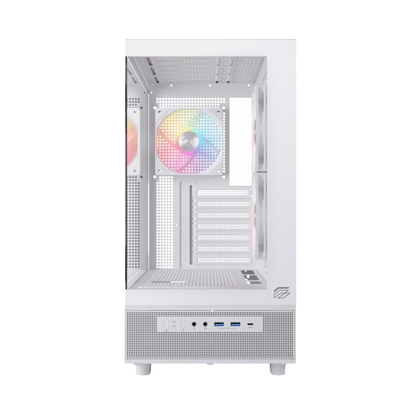 Einarex EXCS-PR-500R-W computeretui Midi Tower Hvid
