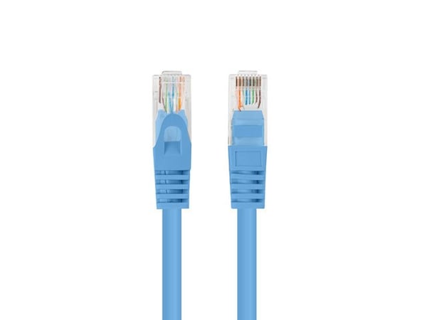 Miniatyrbillede 2 af 2: Lanberg PCU5-20CC-0150-B netværkskabel Blå 1,5 m Cat5e U/UTP (UTP)