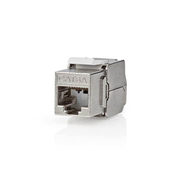 Nedis KEYSTONE ADAP. KAT6 RJ45 / NEDIS CCGB89730ME GRAU CCGB89730ME
