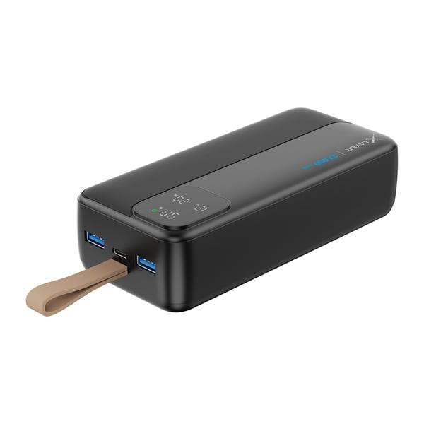 XLayer 220549 powerbank Lithium polymer (LiPo) 27000 mAh Sort