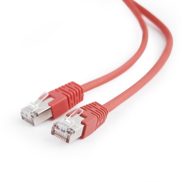 Miniatyrbillede 5 af 6: Gembird Patch Cord Cat.5e FTP 2m netværkskabel Rød Cat5e F/UTP (FTP)