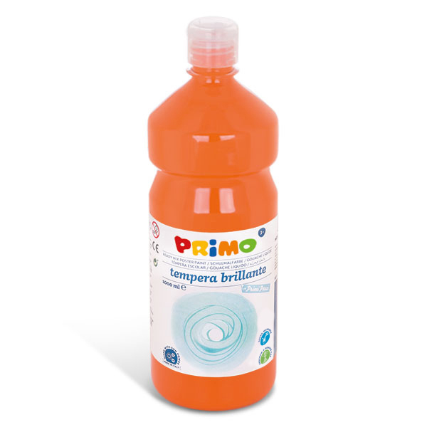 Primo 204BR1000250 tempera maling 1000 ml Flaske Orange