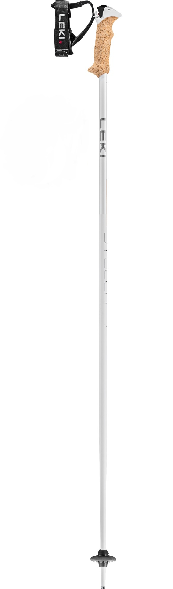Miniatyrbillede 1 af 5: LEKI Stella S WS skistav 125 cm Sølv, Hvid Aluminium