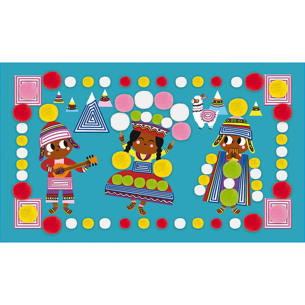 Miniatyrbillede 6 af 7: JANOD Llama Pom Poms