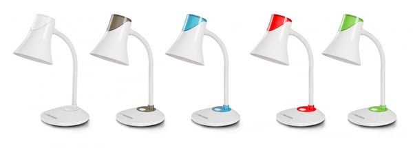 Esperanza POLARIS pöytävalaisin E27 12 W LED Valkoinen