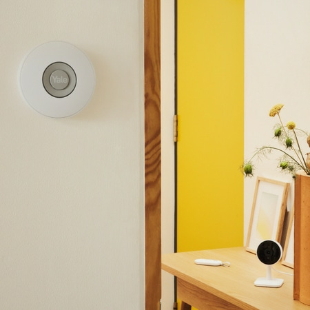 Miniatyrbillede 7 af 10: Yale Indoor Siren Trådløs sirene Indendørs Grå, Hvid