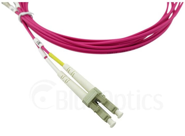 BlueOptics CBL-LC-OM4-15M-BO InfiniBand og fiberoptisk kabel Duplex LC Magenta