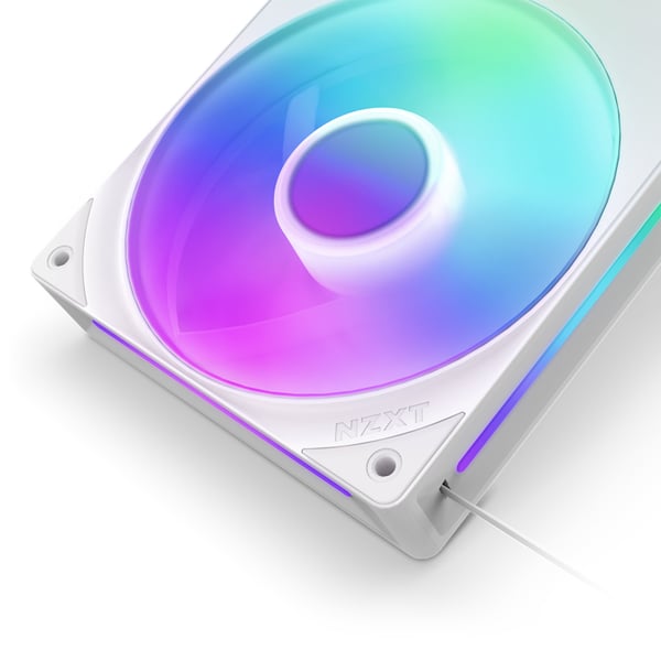 Miniatyrbillede 4 af 6: NZXT RF-U24HF-W1 Computerkølesystem Computerkabinet Ventilator Hvid