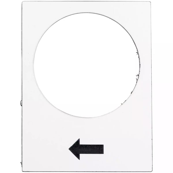 Pikkukuva 1 / 2: Schneider Electric NIMIKILPI 30X40 / SCHN.E ZB2-BY4901 ZB2BY4901