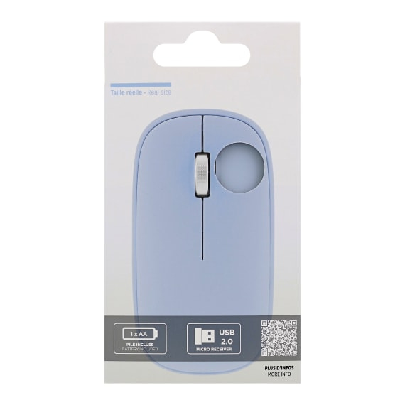 T'nB MWCOLORBL mus Ambidextrous Bluetooth 1600 dpi