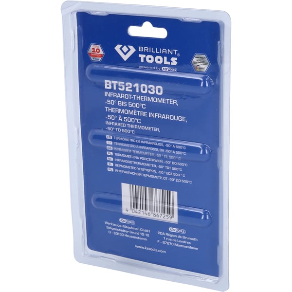 Brilliant Tools BT521030 handhållen termometer