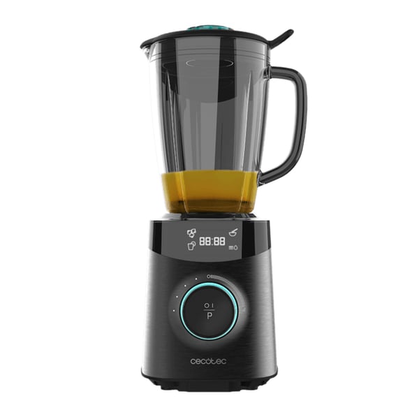 Cecotec 04304 tehosekoitin 1,8 L 1800 W Musta, Ruostumaton teräs