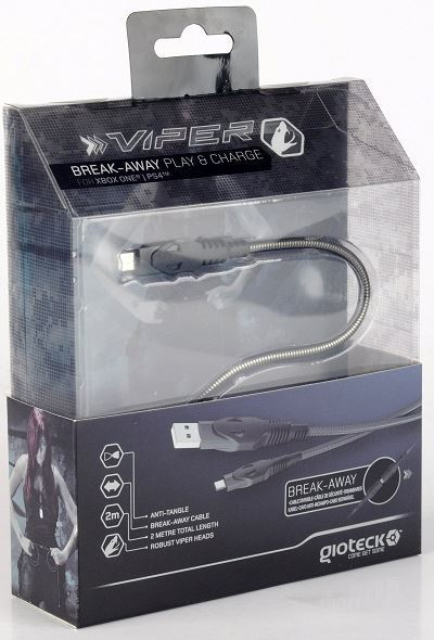 Gioteck 0812313018821 spelkonsoldel och tillbehör Kabel