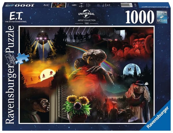Ravensburger E.T. Puslespil 1000 stk Fjernsyn/film