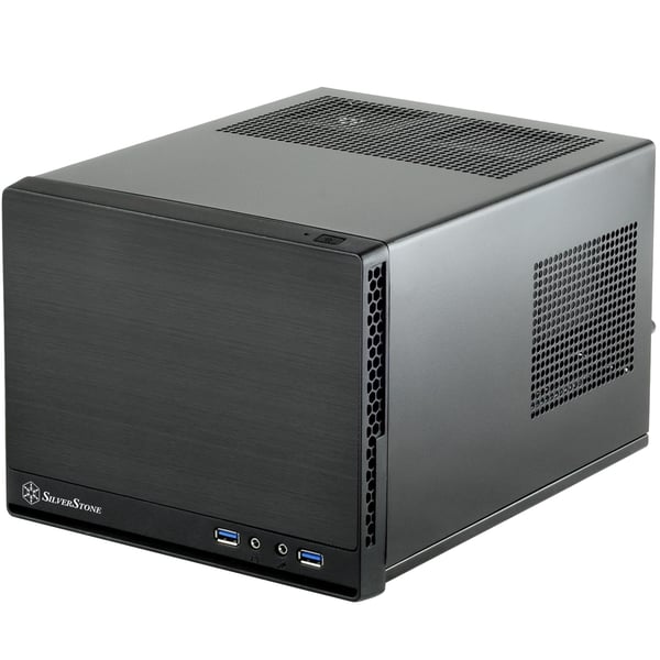 Silverstone SG13 Mini Tower Musta