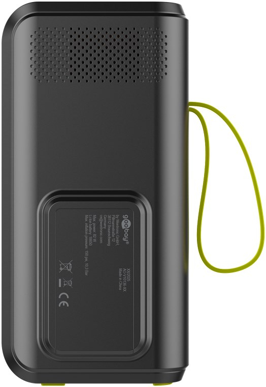 Miniatyrbillede 5 af 9: Goobay 77827 luftkompressore 82 W Batteri