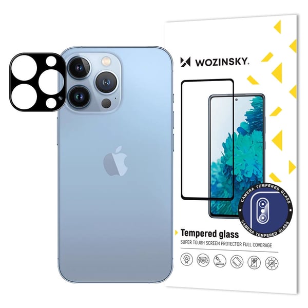 Pikkukuva 1 / 7: Wozinsky 5907769364334 Matkapuhelimen näyttö- ja taustasuoja Kameran linssisuoja Apple 1 kpl