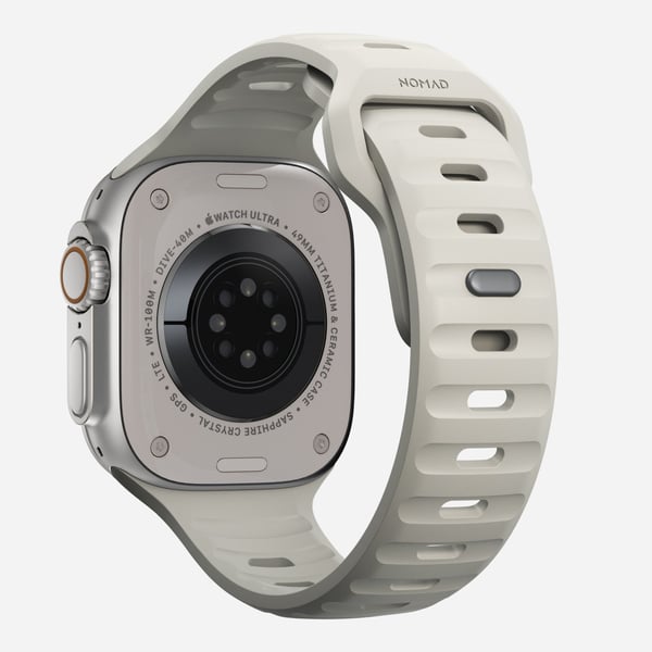 Miniatyrbillede 7 af 8: Nomad Sport Band Grå Gummi