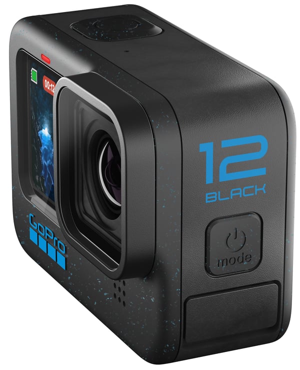 Miniatyrbillede 10 af 10: GoPro HERO12 Black kamera til actionsport 27 MP 5K Ultra HD CMOS 25,4 / 1,9 mm (1 / 1.9") Wi-Fi 126 g