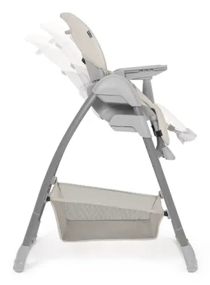 Miniatyrbillede 6 af 6: Hauck Sit N Relax 3in1 Multifunktionel højstol Polstret sæde Beige